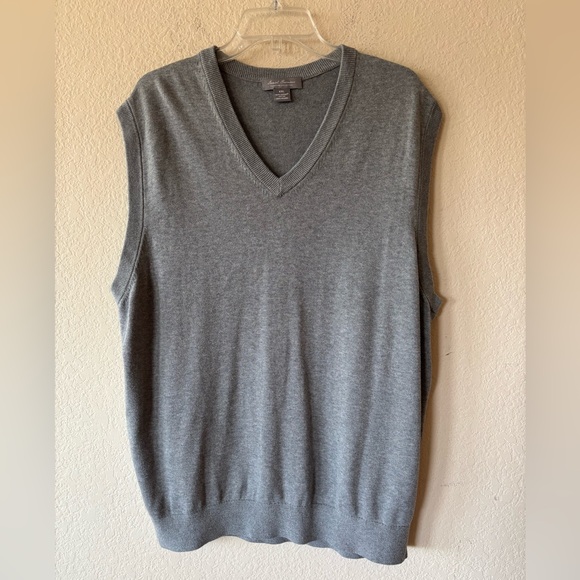 Daniel Cremieux Other - Daniel Cremieux Sweater Men XXL Gray Sleeveless Vest Casual Preppy ‎ Pullover